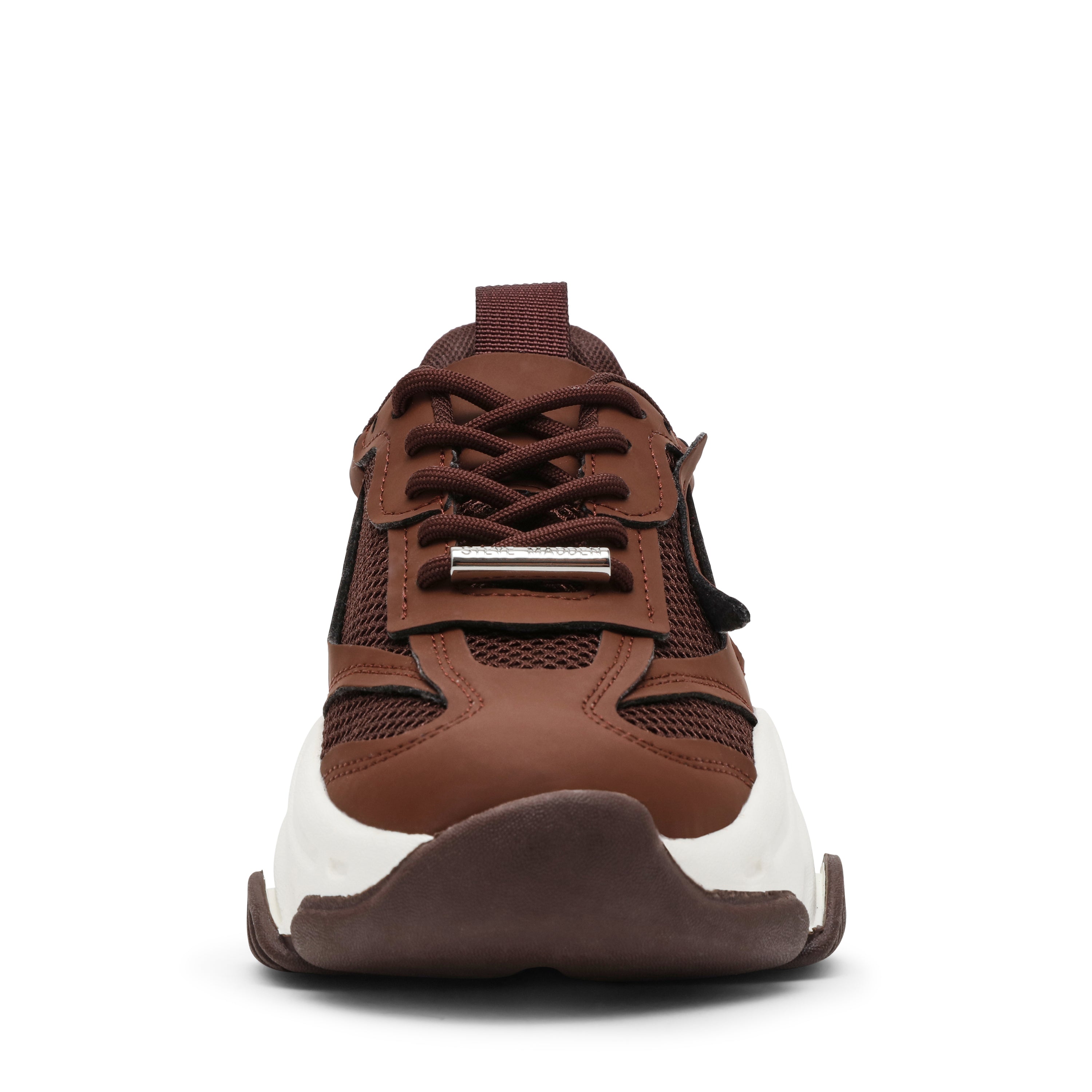 Sneakers Chunky Donna Steve Madden Possession E Ground Coffee – Platform Marrone Tacco 7 cm
