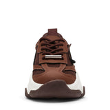Sneakers Chunky Donna Steve Madden Possession E Ground Coffee – Platform Marrone Tacco 7 cm