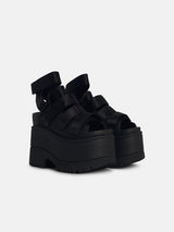 Sandalo platform nero GoldenRise Ugg