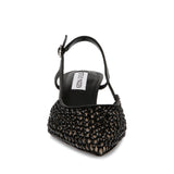 Slingback Legaci nera con strass neri Steve Madden