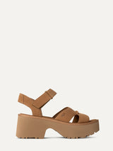 Sandalo con plateau cuoio NEW HEIGHTS ANKLE STRAP UGG