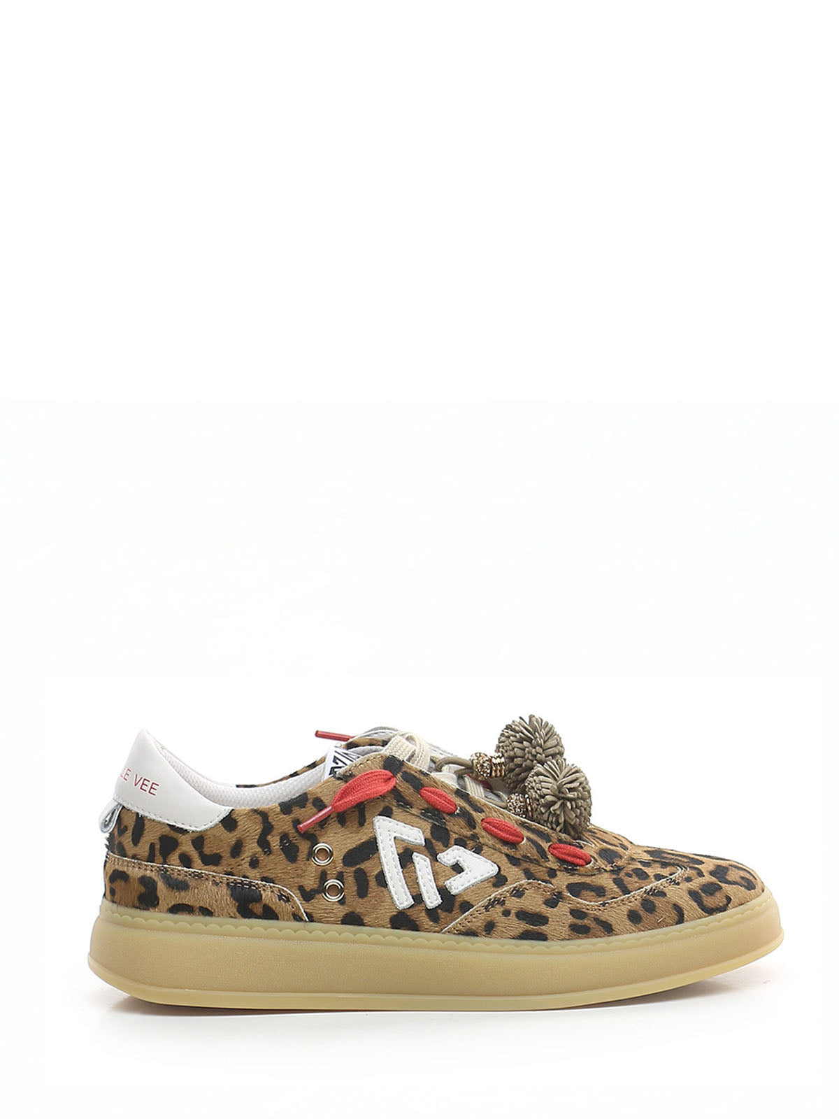 Sneaker Leopardate con Pon Pon – Emanuelle Vee