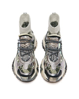 Sneakers Donna Joia Paris Lazy Silver White – Sneakers Multipatch con Effetto Calza