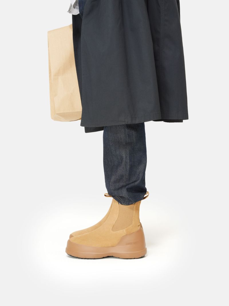 Stivale Luna Chelsea beige Moon Boot