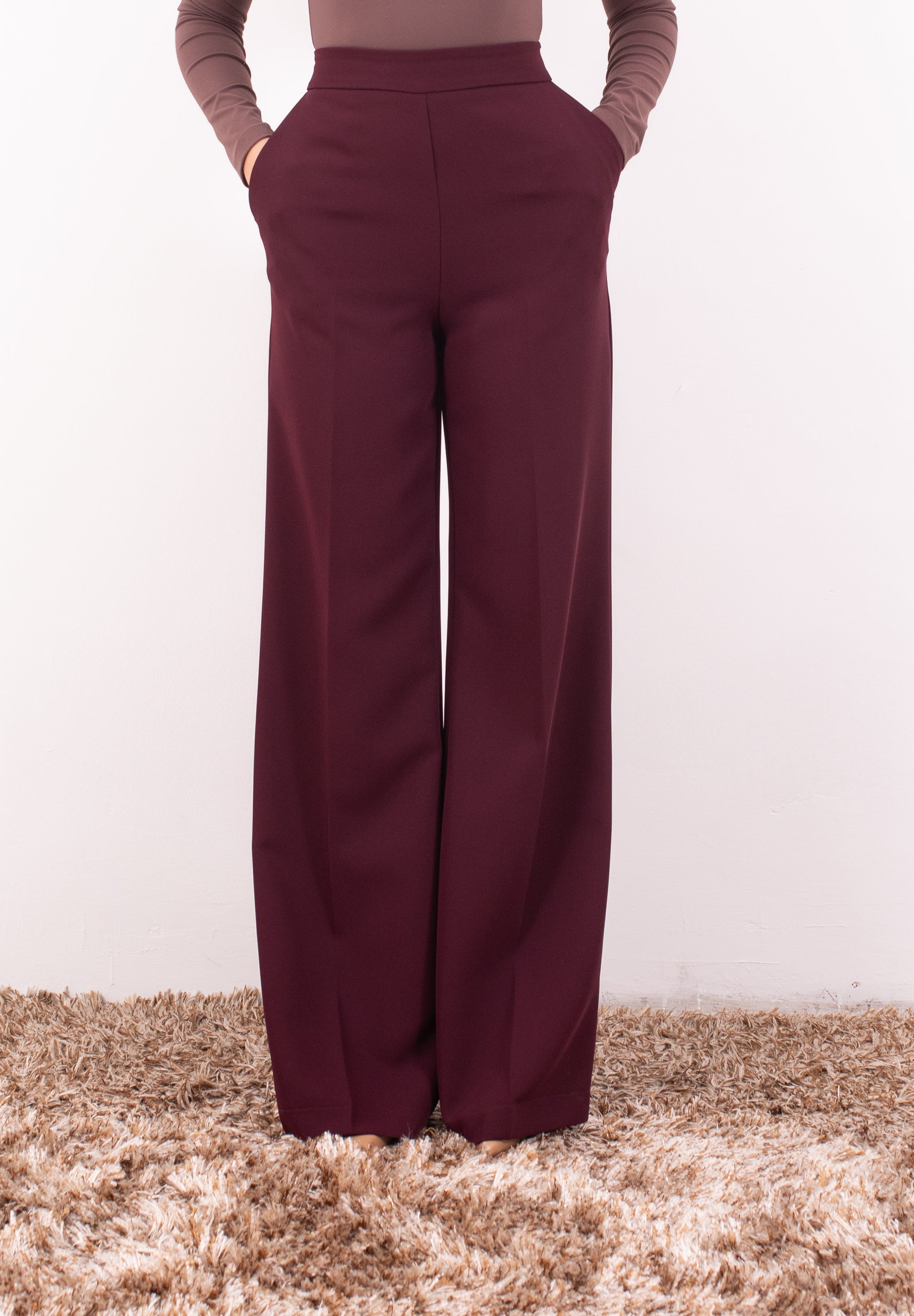 Pantaloni Ampi a Vita Alta – Imperial (P6C5KER)