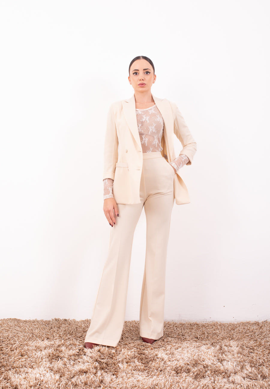 Pantaloni a Zampa Vita Media P3E9KAW – Imperial | Eleganza Retrò