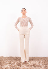 Pantaloni a Zampa Vita Media P3E9KAW – Imperial | Eleganza Retrò