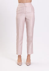 Pantalone Brigit rosa con piega davanti Sogold