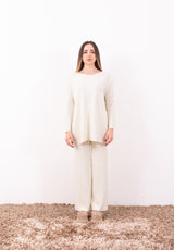Completo Maglia Layla HaveOne | Coord Dolcevita e Pantalone Taglia Unica