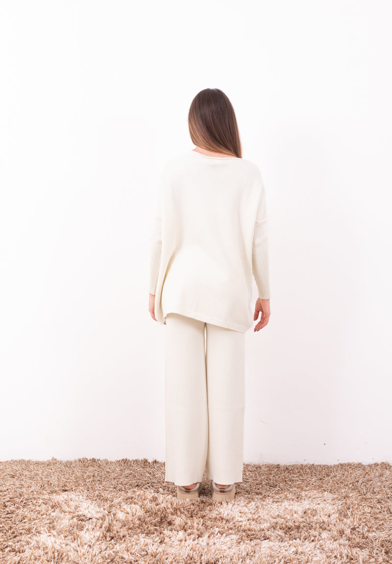 Completo Maglia Layla HaveOne | Coord Dolcevita e Pantalone Taglia Unica