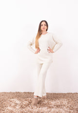 Completo Maglia Layla HaveOne | Coord Dolcevita e Pantalone Taglia Unica