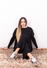 Completo Maglia Layla HaveOne | Coord Dolcevita e Pantalone Taglia Unica