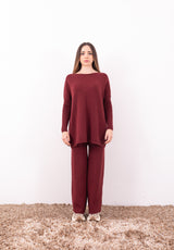 Completo Maglia Layla HaveOne | Coord Dolcevita e Pantalone Taglia Unica