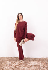Completo Maglia Layla HaveOne | Coord Dolcevita e Pantalone Taglia Unica