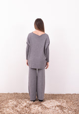 Completo Maglia Layla HaveOne | Coord Dolcevita e Pantalone Taglia Unica