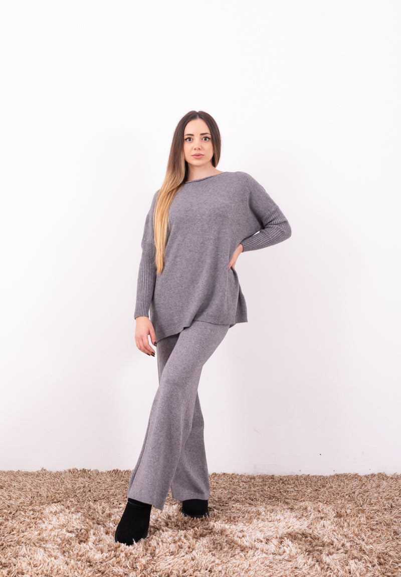 Completo Maglia Layla HaveOne | Coord Dolcevita e Pantalone Taglia Unica