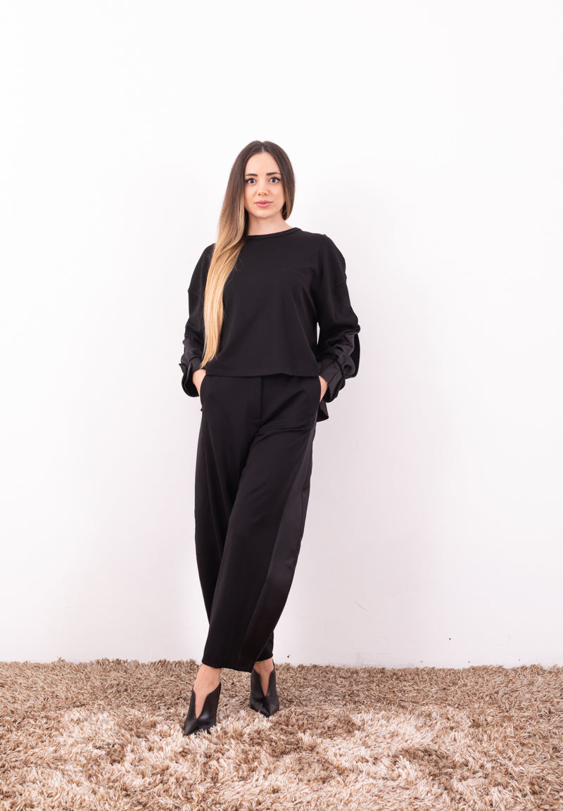 Felpa Imperial Donna con Maniche 3/4 | Sporty Chic e Comoda