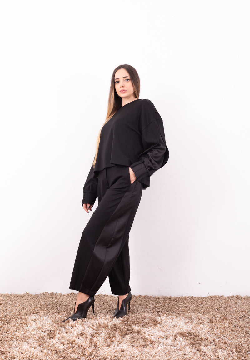 Felpa Imperial Donna con Maniche 3/4 | Sporty Chic e Comoda