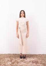 Imperial Abito Lungo AFSTKER – Scollo Asimmetrico & Stile Elegante