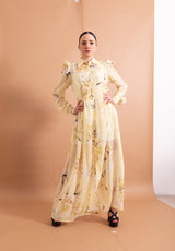 Abito Silence Limited Dahlia Chemy – L'Eleganza del Chemisier tra Fiori e Leggerezza