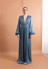 Abito Silence Limited Imperial Celeste – Eleganza Regale e Fascino Etereo