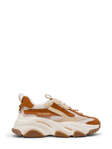 Steve Madden Possession-E Cashew cuoio - Sneakers Chunky Nude | Peccatidistile