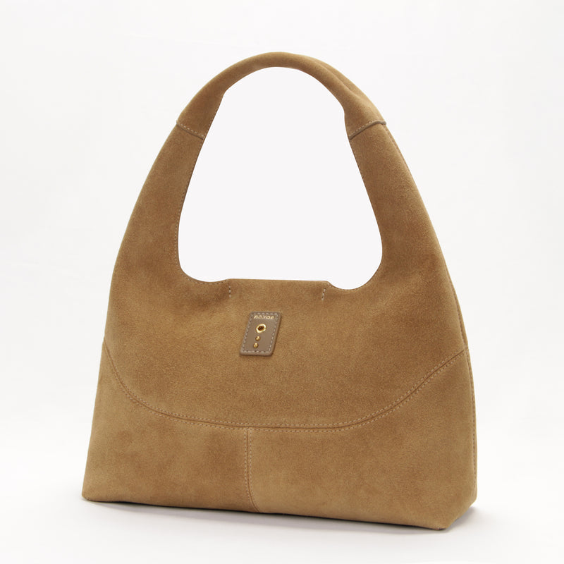 Borsa a Spalla Norae Viktoria in Camoscio – L'Essenza della Morbidezza Artigianale