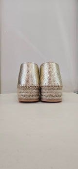 Espadrilles oro con accessorio prezioso Fiorina