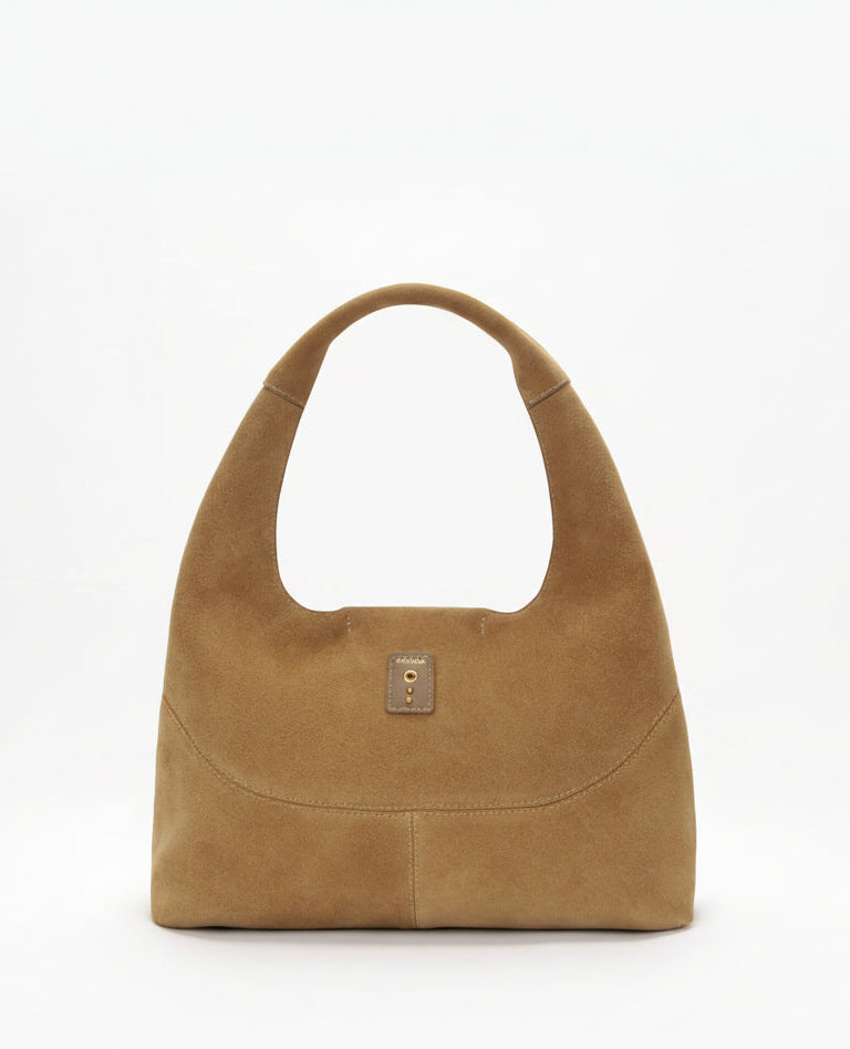 Borsa a Spalla Norae Viktoria in Camoscio – L'Essenza della Morbidezza Artigianale