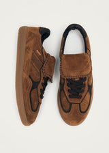 Sneakers ALOHAS Tb.490 Club Suede Brown – Calore Vintage e Stile Contemporaneo