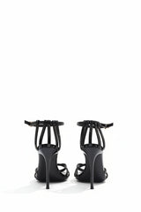 Sandalo Sergio Levantesi Roberta6 Nero – Eleganza Intramontabile in Vernice