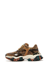 Sneakers Donna Joia Paris Jewel Orange Brown – Scarpe da Ginnastica Luxury con Strass e TPU