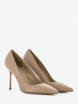 Décolleté Musa in pelle beige Sergio Levantesi