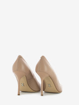 Décolleté Musa in pelle beige Sergio Levantesi