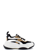 Sneaker Belissimo nera e beige Steve Madden