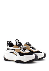 Sneaker Belissimo nera e beige Steve Madden