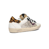 4B12 Suprime D329 – Sneaker Donna in Pelle & Tessuto