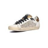 4B12 Suprime D329 – Sneaker Donna in Pelle & Tessuto