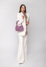 Carica l&#39;immagine nel visualizzatore di Gallery, Pantalone Flared Tati Bianco Aniye By