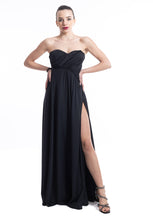 Carica l&#39;immagine nel visualizzatore di Gallery, Abito Amy Long Dress con spacco Aniye By