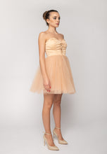 Carica l&#39;immagine nel visualizzatore di Gallery, Abito Bustier Dorah Champagne Aniye By