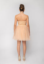 Carica l&#39;immagine nel visualizzatore di Gallery, Abito Bustier Dorah Champagne Aniye By