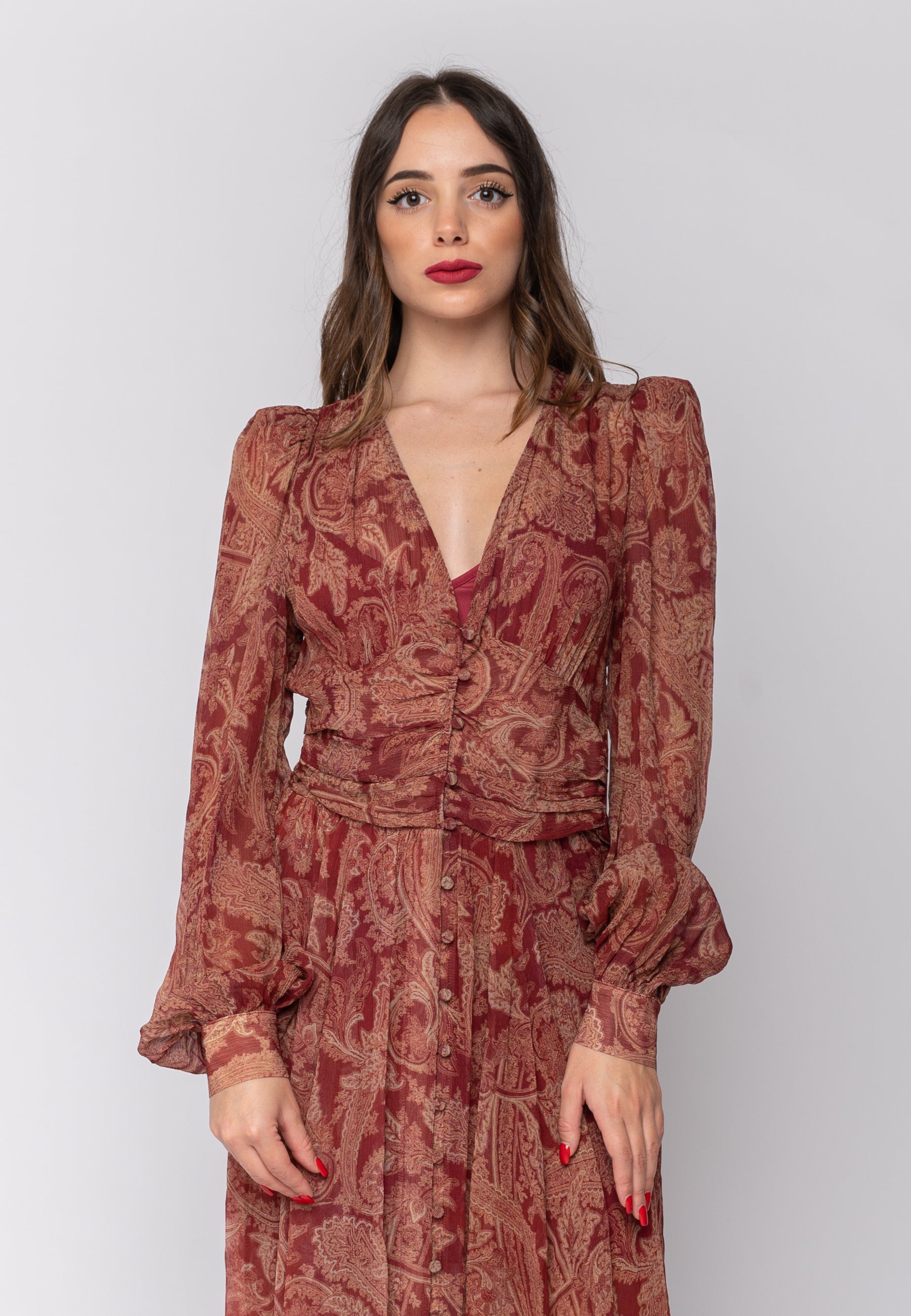 Abito lungo Bustier Holan peisley Aniye By