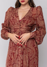 Abito lungo Bustier Holan peisley Aniye By