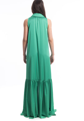 Chemisier lungo Eda verde Aniye By