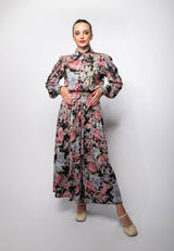 Long Dress Cathy a fiori Aniye By