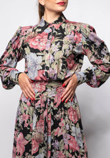 Long Dress Cathy a fiori Aniye By