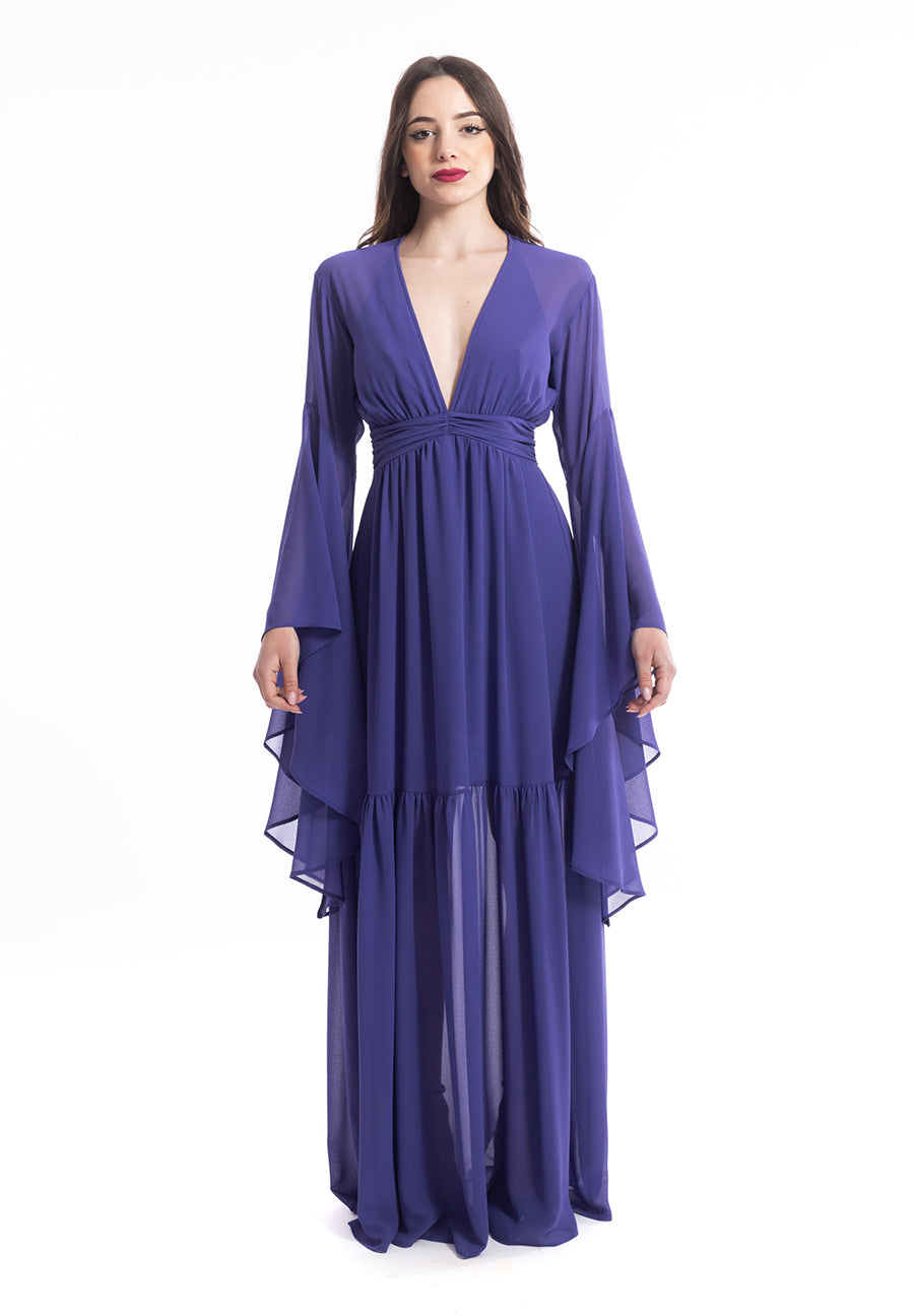 Abito Long Dress Holly Viola Aniye By