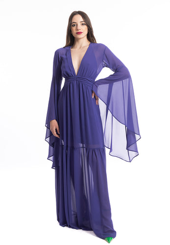 Abito Long Dress Holly Viola Aniye By
