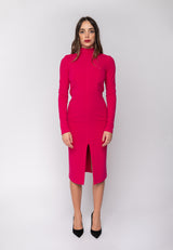 Abito Petra Longuette Magenta Aniye By